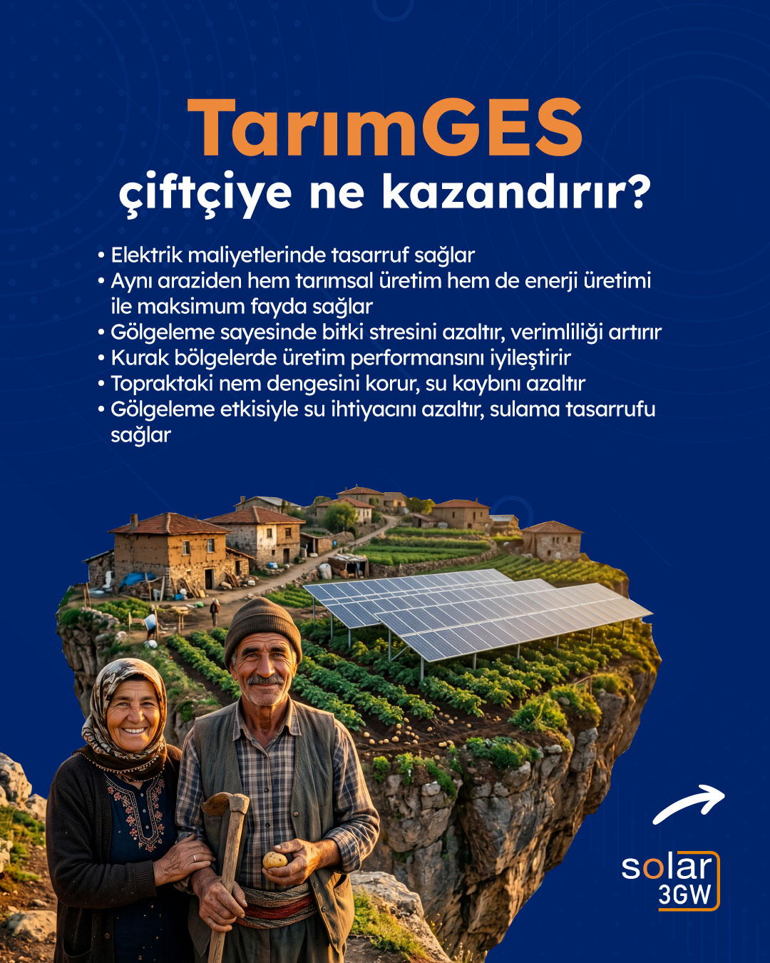 TarımGES çiftçiye ne kazandırır - 1